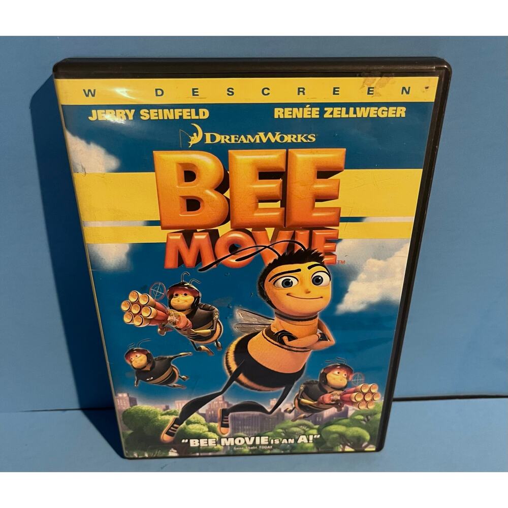 Bee Movie (DVD,‎ 2007, Widescreen) DreamWorks Animation - Jerry Seinfeld